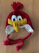 Kolorowa czapka handmade Woody Woodpecker