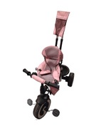 Kinderkraft, Aston, rowerek trójkołowy, Rose Pink - Super stan