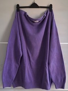 Duży sweter męski w kolorze fioletowym 