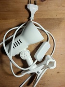 Lampka przypinana na klipsie TOLA E14 żabce klamerce reflektorek R50 BIAŁA