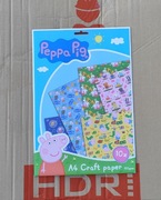 Papier dekoracyjny A4 10 arkuszy 150g/m2 Świnka Peppa Craft Paper CE