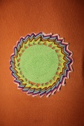 Serwetka rękodzieło 8 PRL Retro Vintage