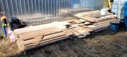 Deski po budowie, oczyszczone, krótkie