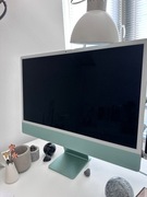 iMac 24” JAK NOWY stan IDEALNY green 256 GB nieużytkowany!! Tylko Warszawa