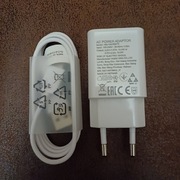 SZYBKA ŁADOWARKA DO TELEFONU KOSTKA I KABEL USB TYPU C