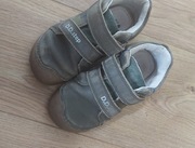 Buty skórzane, dziecięce DD stopień boso S073-42466A ciemnoszary 29
