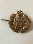 Angielski emblemat pilota RAFU na czapkę z II wojny światowej