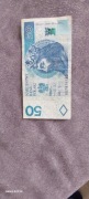 Banknot 50 zł unikat