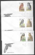 FDC,3146-3151,Sowy,uszatka,błotna,puszczyk