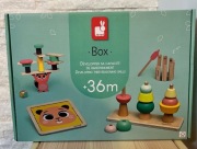 Janod zestaw zabawek edukacyjnych Box 36