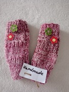 Ekskluzywne Mitenki Dziecięce z Angory – Rękodzieło 