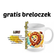Hit kubek śmieszny znak zodiaku lew horoskop świetny prezent gratis brelok