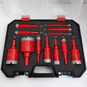 ZESTAW PROFESJONALNYCH WIERTEŁ KORONOWYCH DIAMENTOWYCH – 12 szt. (6–35 mm)