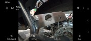 Uchwyt,dystans,zaczep do tłumika BMW
