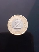 2 zł z 1994 skrętka PIĘKNA 