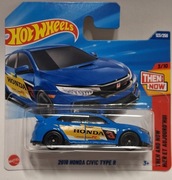 Hot Wheels 2025 2018 HONDA CIVIC TYPE R