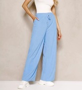 Noa&noa spodnie niebieskie damskie 