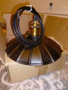 Lampa Sufitowa E27 Blaker 260Mm Czarna (Blaker_Ru)