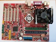 Płyta główna retro MSI 865pe neo2 fis2r - Pentium 4 2.8GHz + 1GB DDR