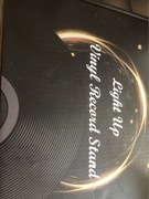 Light up vinyl rekord stand