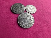 Zestaw 3szt Pięknych monet 1X20gr+2X50gr z 1923 roku Tak jak na foto 