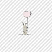 SERWETKA DECUPAGE serce love dziecko 33x33 cm