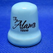 Naparstek Kolekcjonerski Porcelanowy The Alamo Texas 