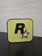 Rockstar Games Logo 3D GTA PS2 PC 