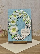 kartka ślubna,na imieniny urodziny rocznice personalizowana ręcznie robiona