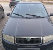 Skoda Fabia 1 kombi czarna 2003 po wypadku 