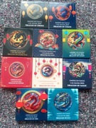 Srebrna moneta Amerykański Orzeł seria Dragons 10 x 1 oz