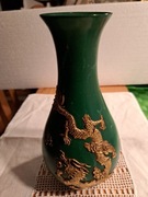 Stary wazonik z chińskiej laki bezrdzeniowej z Fuzhou