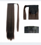 Kucyk doczepiany długość 60 cm kolor brąz 