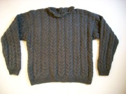 Gruby Sweter Dziergany na Drutach 40 42