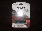 Kingston 2TB M.2 PCIe Gen4 NVMe KC3000 wersja EIFK31.6 niskie temperatury