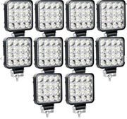 Mini LED lampa robocza ciągnik jednorzędowy reflektor LED 12 V 24 V 2 szt