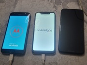 #91. Motorola one i inne 3szt uszkodzone