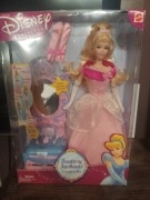 Lalka Disney - Fantasy Fashions - Kopciuszek - Mattel 2002