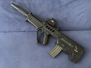 Tavor Tar-21 Ares po tuningu replika ASG (magazynki M4/M16) oznaczenia IWI