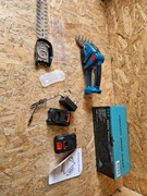 BEZPRZEWODOWE NOŻYCE DO ŻYWOPŁOTU TRAWY KRZEWÓW AKUMULATOROWE 18V 2w1