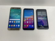 Samsung galaxy s5 edge + Honor 7S HTC One
