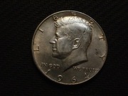 1/2 Pół Dolara  Kennedy z 1964r srebro
