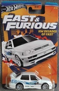 Hot Wheels Volkswagen Jetta mk3 Fast&Furious