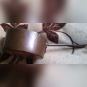 Garnek Rondel Miedziany Mosiężny Średnica 29 cm