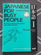 Japoński Japanese for busy people Romanized version 3rd edition