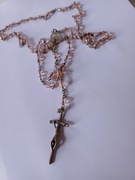 Różaniec  piekny delikatny dla dziewczynki