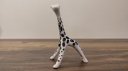 Porcelanowa figura Żyrafa - Ćmielów, projekt Hanny Orthwein