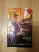 książka harlequin romans historyczny Georgie Lee Koncert dla sir Warrena