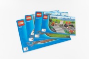 Lego City 60051 Pociąg Pasażerski komplet 4 oryginalnych instrukcji