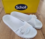 Klapki Scholl Bahia 1 Strap, białe, rozmiar 40, NOWE SMART